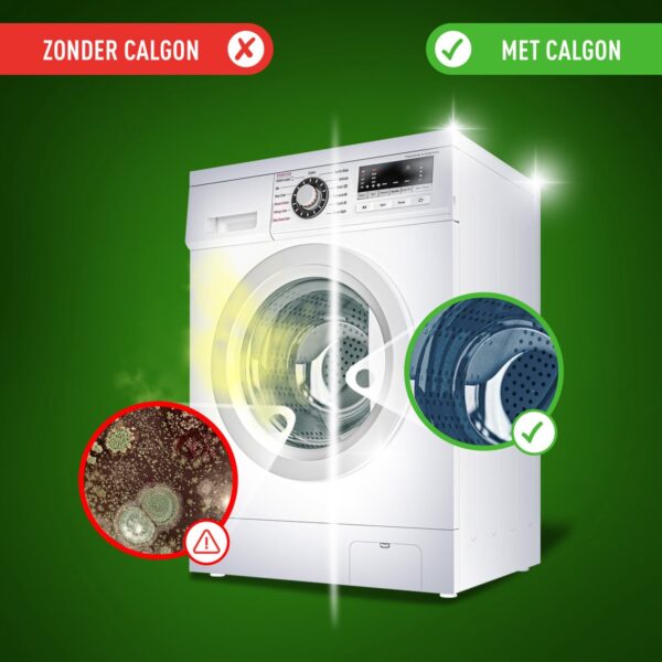 Calgon Hygiene wasmaschinereiniger en antikalk 48 tabletten detail