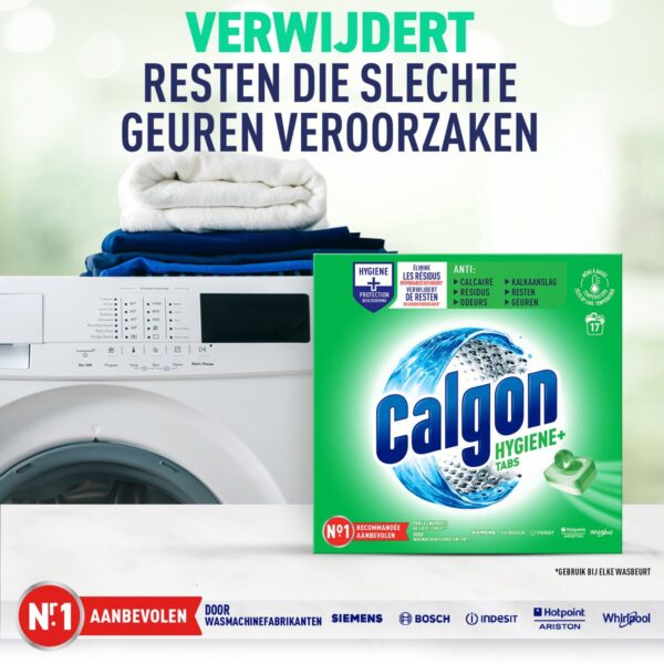 Calgon Hygiene wasmaschinereiniger en antikalk 48 tabletten sfeerfoto