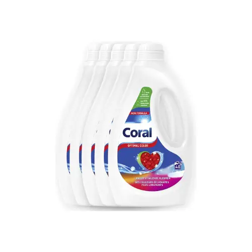 Coral - Vloeibaar Wasmiddel - Optimal Color - Voordeelverpakking