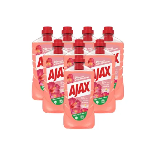Ajax Allesreiniger Fête Des Fleurs Hibiscus Voordeelverpakking