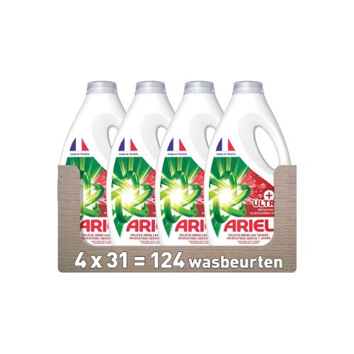 Ariel Vloeibaar Wasmiddel Ultra Vlekverwijderaar Voordeelverpakking