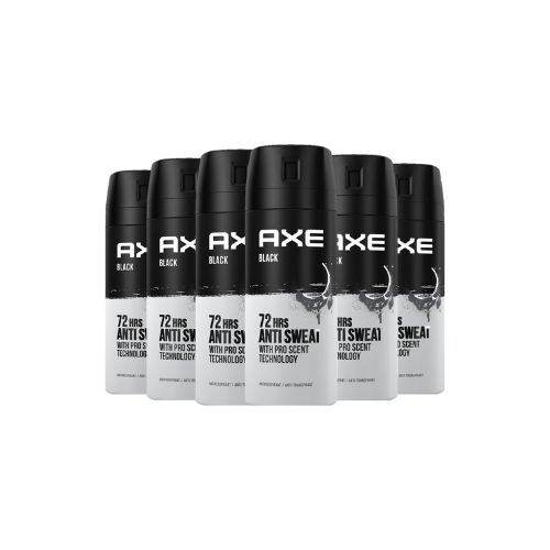 Axe Deodorant Black Anti Sweat