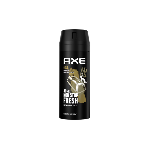 Axe Deodorant Gold Oudwood & Fresh Vanilla Scent