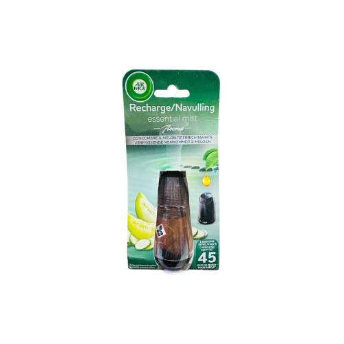 6 x Air Wick Essential Mist Komkommer En Meloen Navulling