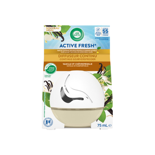 Air Wick Deco Sphere Vanille en Kamperfoelie