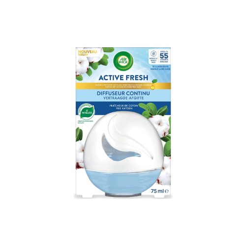Airwick Deco sphere - 75ml - fris katoen